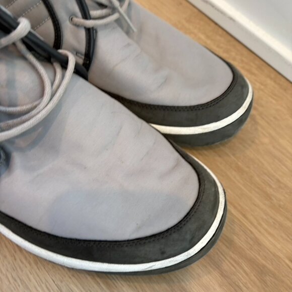 Yohji Yamamoto high top sneakers Gray Size 12.5 Mens - Picture 2 of 9